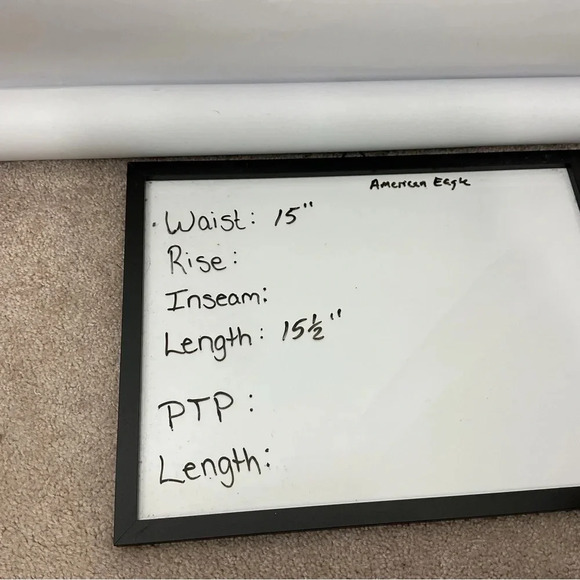 American Eagle Linen Blend Button Front Belted Skirt Size Medium‎ - Picture 7 of 7